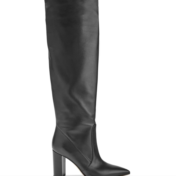 Gianvito Rossi Morgan leather thigh boots - Picture 6 of 6